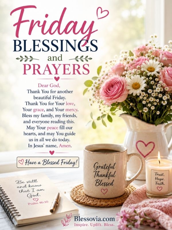 Friday Blessings and Prayers Images