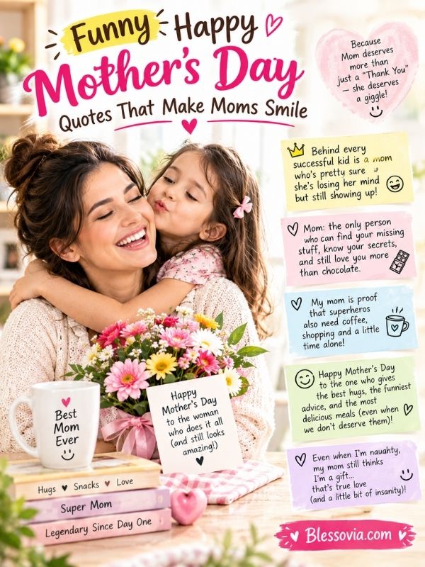 Funny Happy Mothers Day Quotes That Make Moms Smile