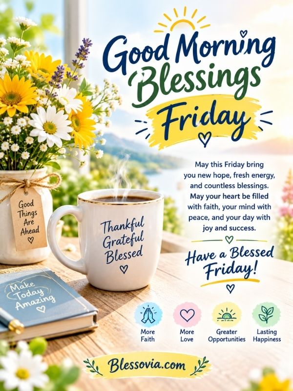 Good Morning Blessings Friday
