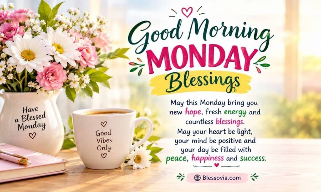 Good Morning Monday Blessings
