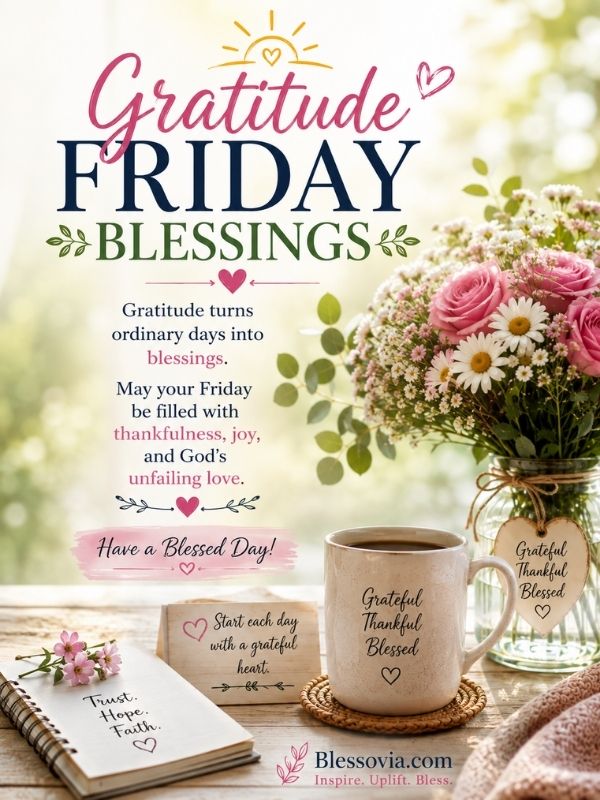 Gratitude Friday Blessings