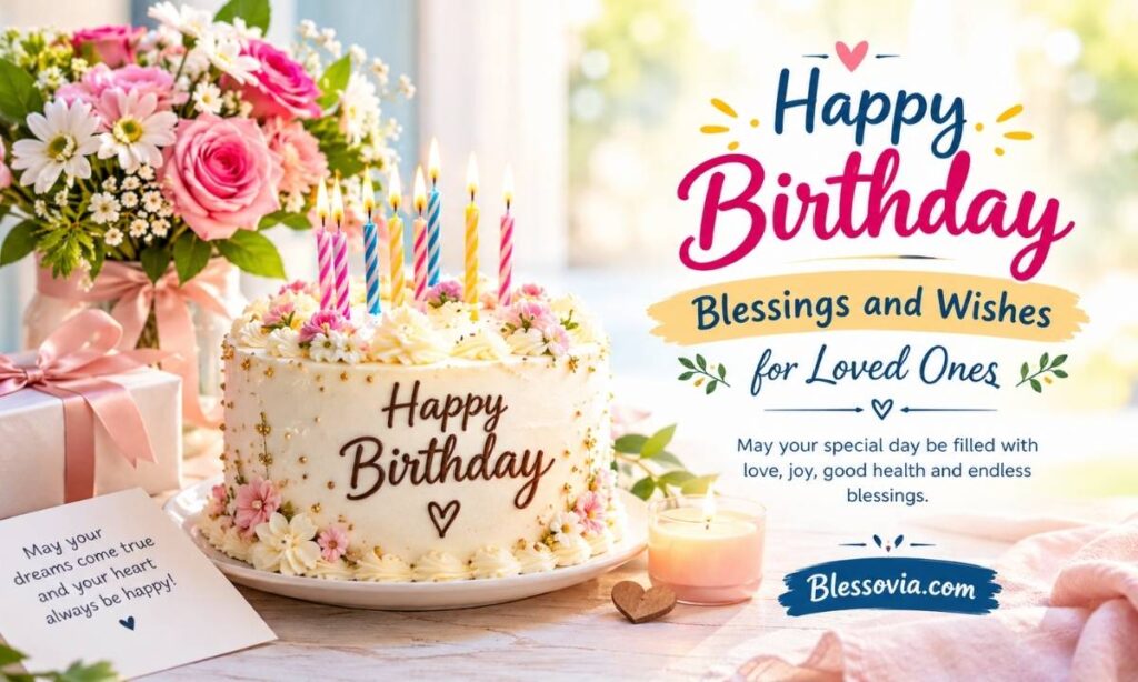 Happy Birthday Blessings and Wishes for Loved Ones