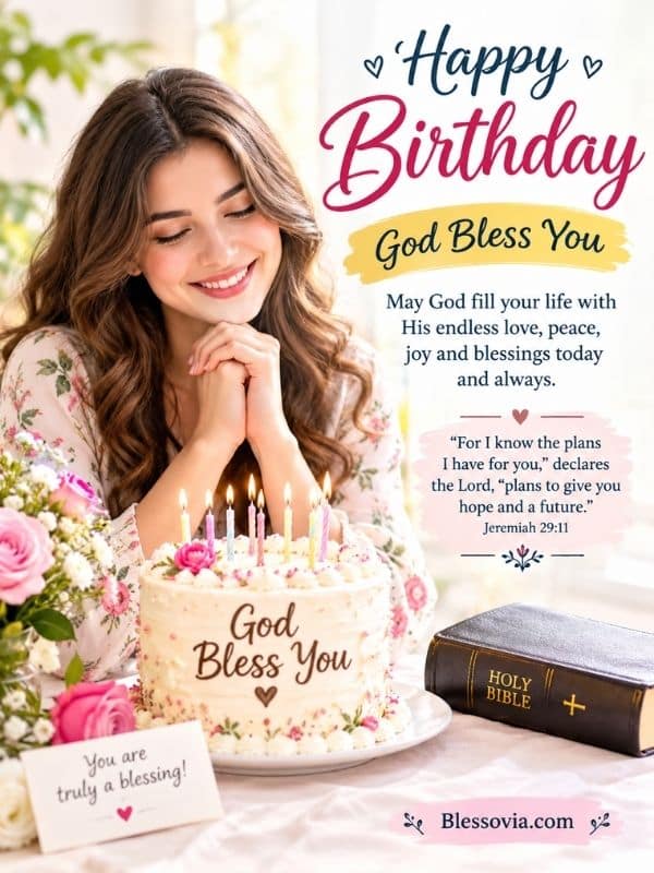 Happy Birthday God Bless You Bible Verses