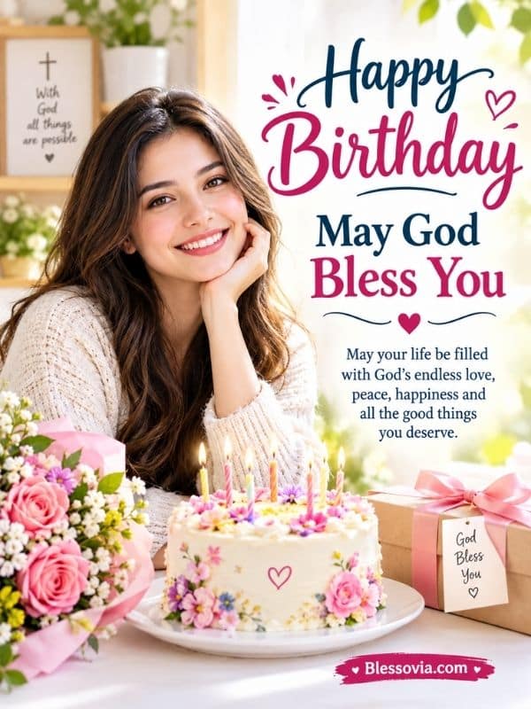 Happy Birthday May God Bless You