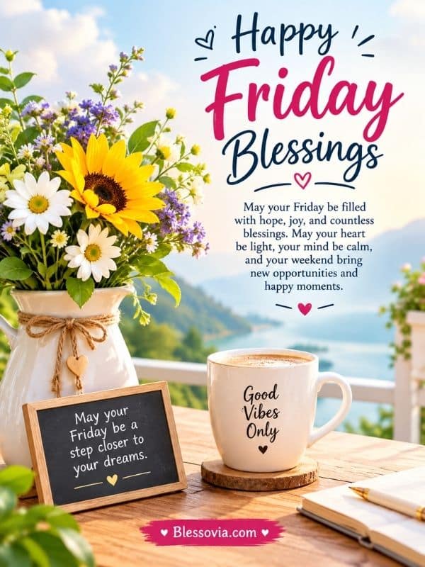 Happy Friday Blessings Images