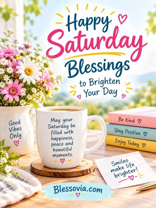 Happy Saturday Blessings to Brighten Your Day