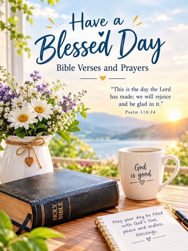 Have a Blessed Day Bible Verses and Prayers