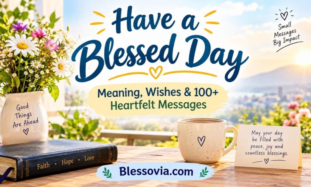 Have a Blessed Day Meaning, Wishes & 100+ Heartfelt Messages
