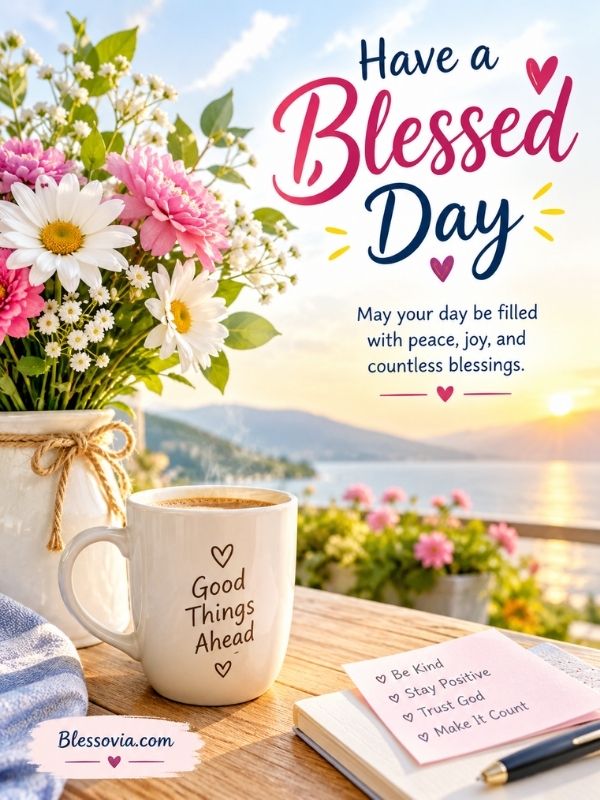 Have a Blessed Day Wishes
