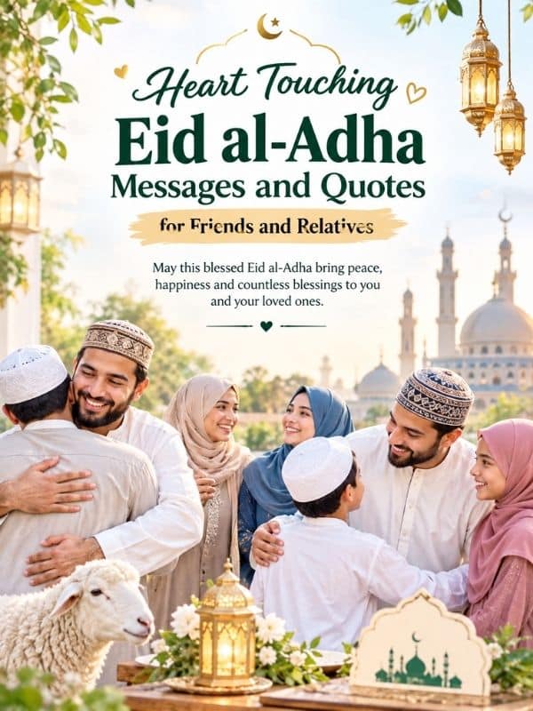 Heart Touching Eid al-Adha Messages and Quotes for Friends and Relatives