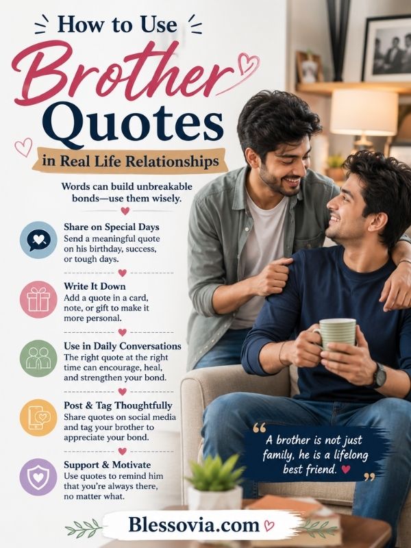 How to Use Brother Quotes in Real Life Relationships