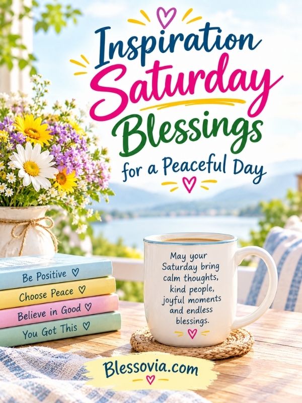 Inspiration Saturday Blessings for a Peaceful Day