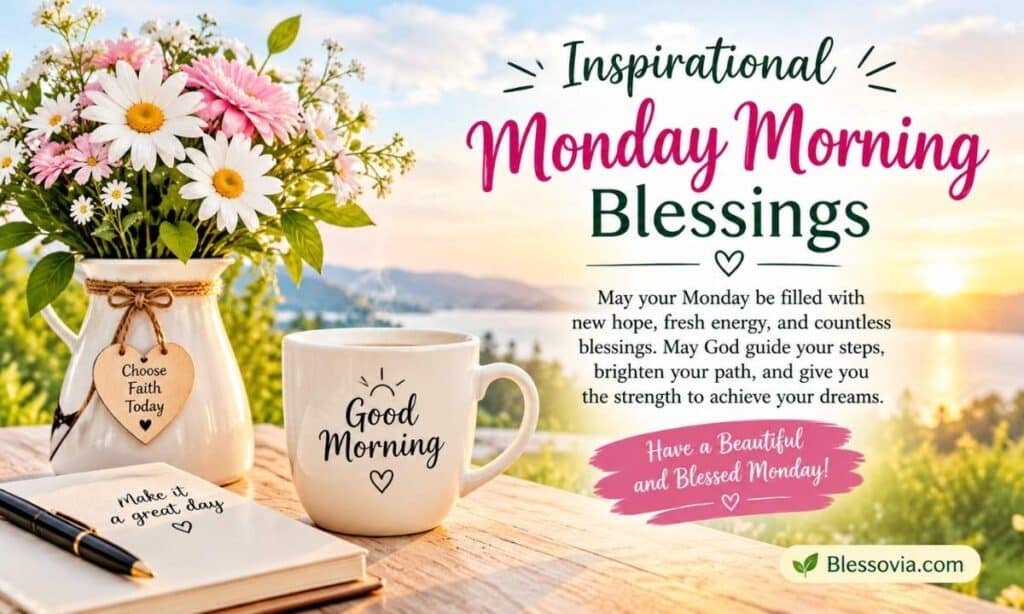 Inspirational Monday Morning Blessings