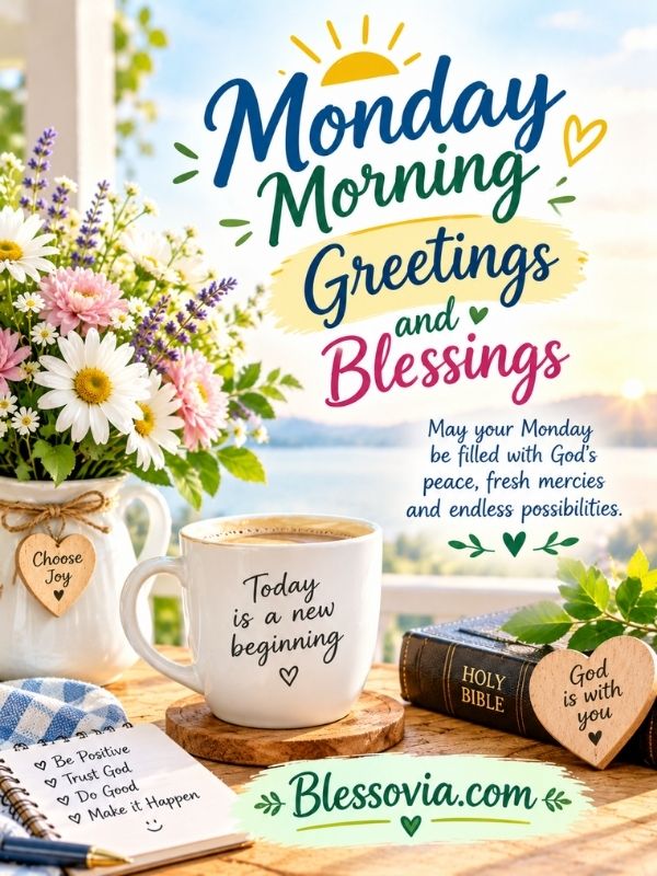 Monday Morning Greetings and Blessings