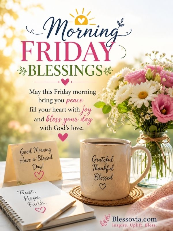 Morning Friday Blessings Images
