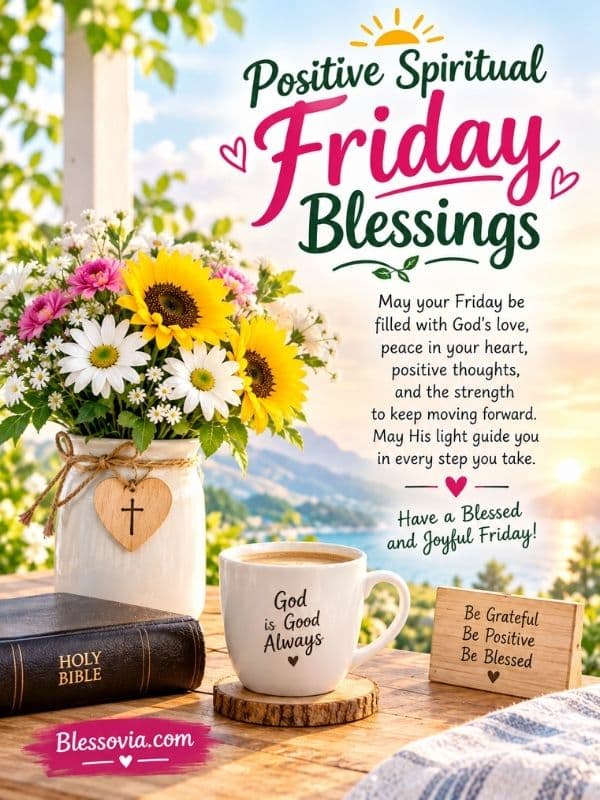 Positive Spiritual Friday Blessings