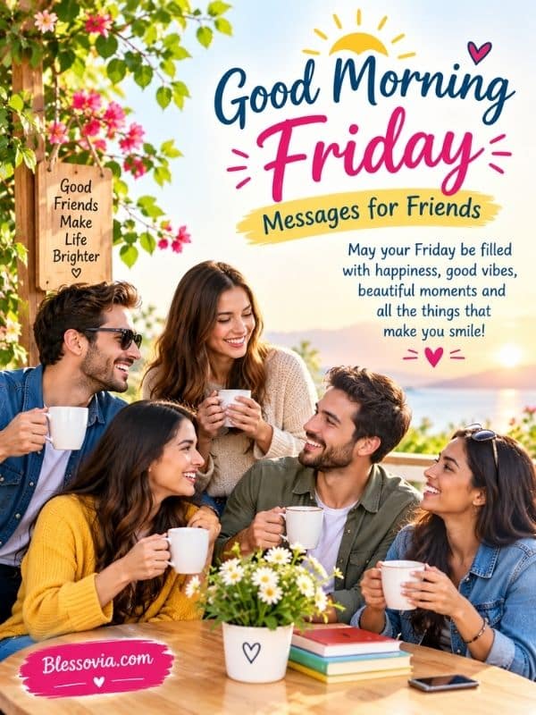 Good Morning Friday Messages for Friends