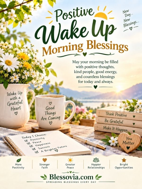 Positive Wake Up Morning Blessings