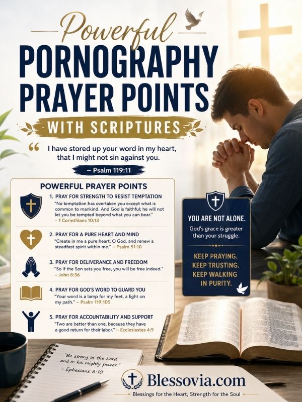 Powerful Pornography Prayer Points With Scriptures
