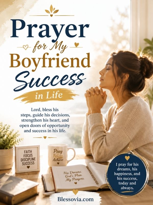 Prayer for My Boyfriend Success in Life