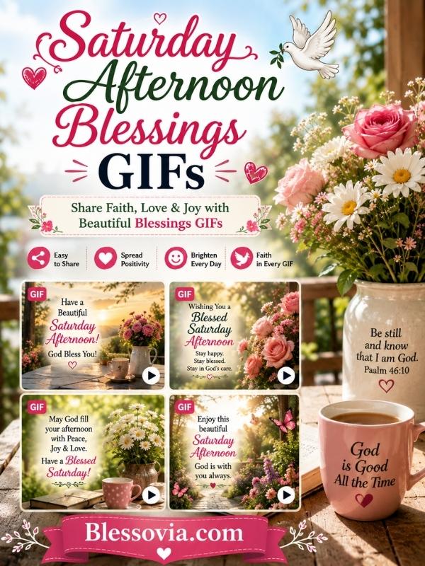 Saturday Afternoon Blessings GIFs