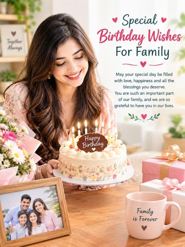 Special Birthday Wishes For Family
