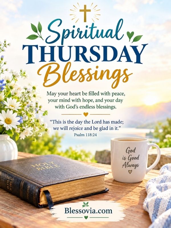 Spiritual Thursday Blessings and Bible Verses