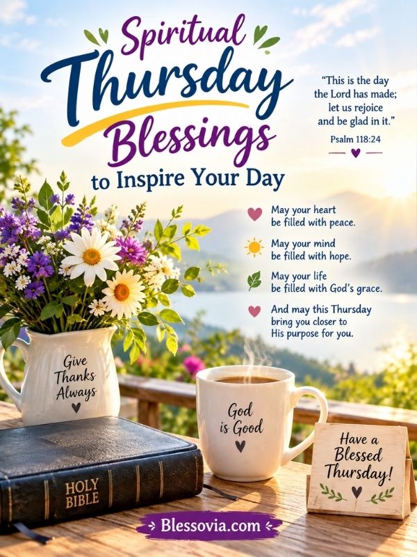 Spiritual Thursday Blessings to Inspire Your Day
