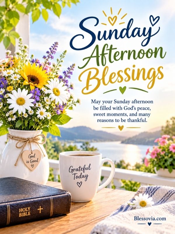Sunday Afternoon Blessings