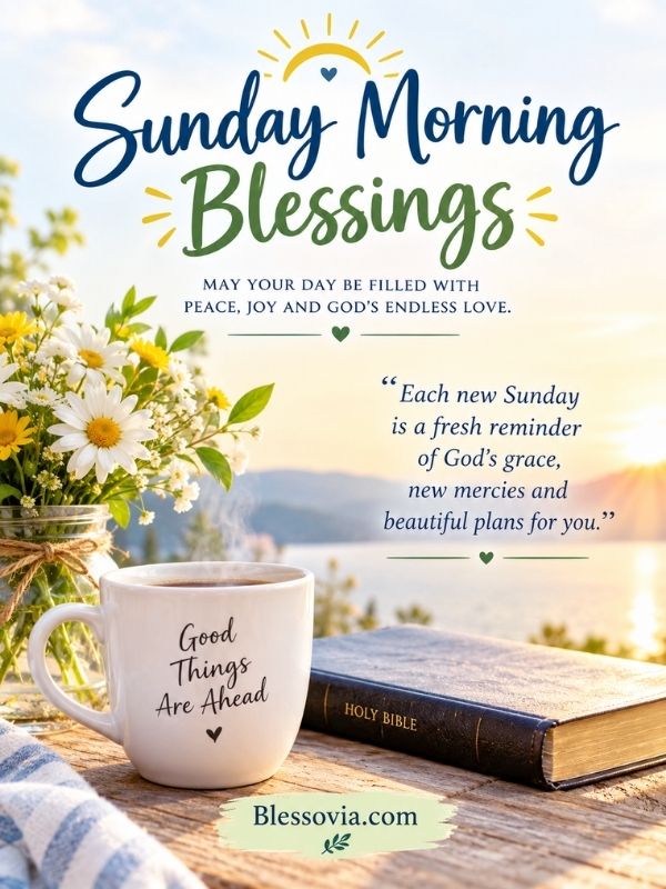 Sunday Morning Blessings Quotes