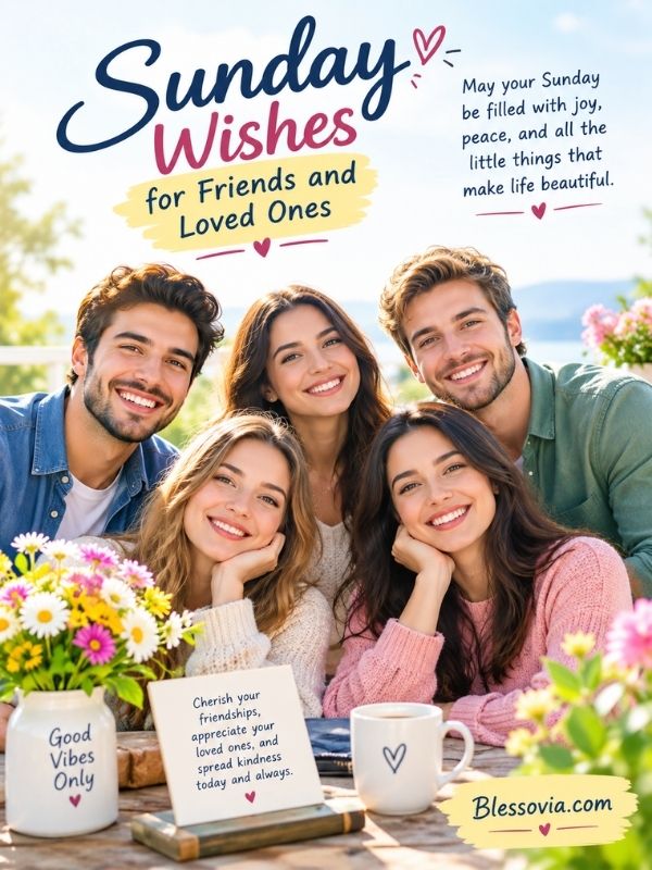 Sunday Wishes for Friends and Loved Ones