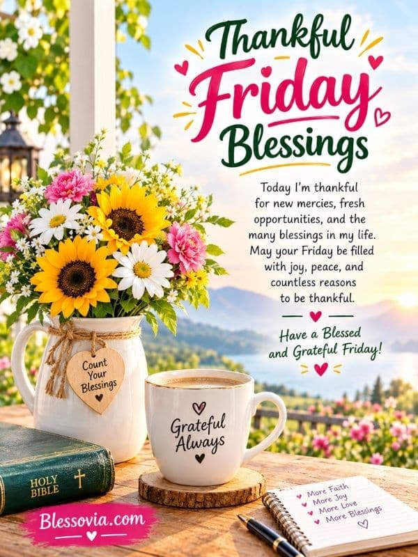 Thankful Friday Blessings
