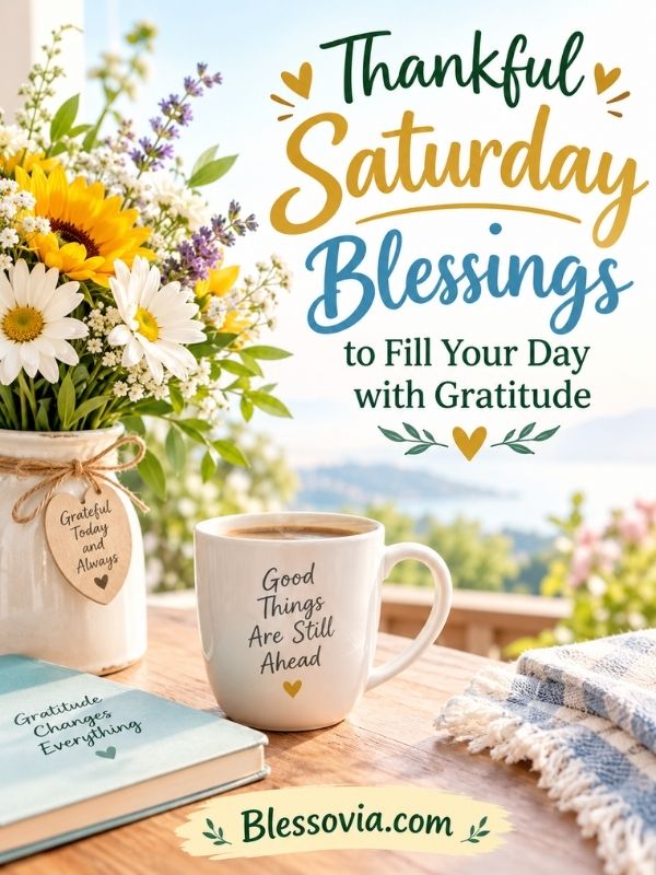 Thankful Saturday Blessings to Fill Your Day with Gratitude