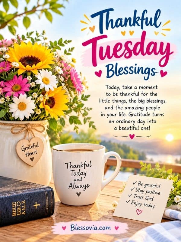 Thankful Tuesday Blessings