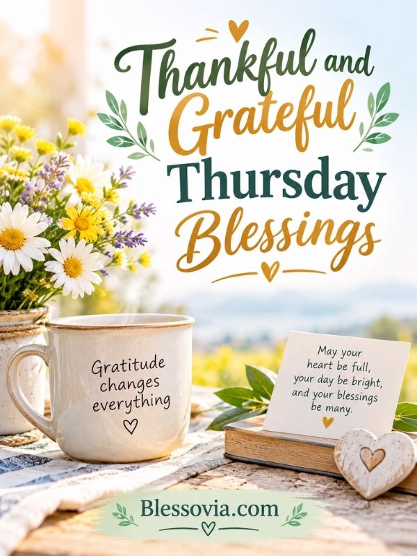 Thankful and Grateful Thursday Blessings