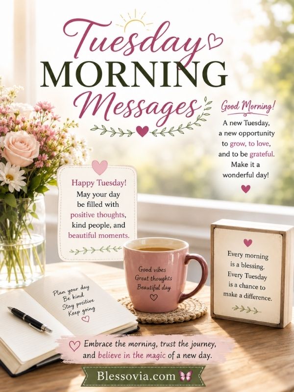 Tuesday Morning Messages