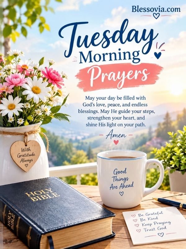 Tuesday Morning Prayers