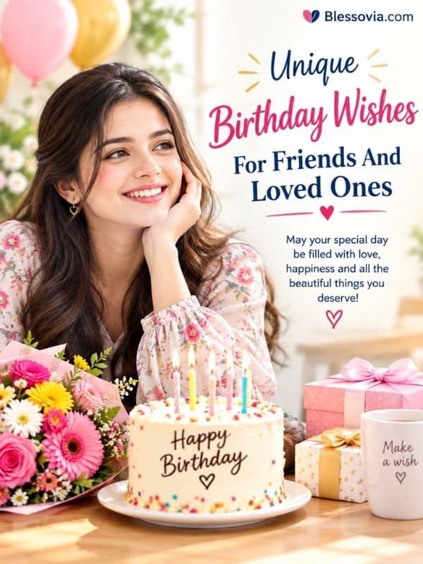 Unique Birthday Wishes For Friends And Loved Ones