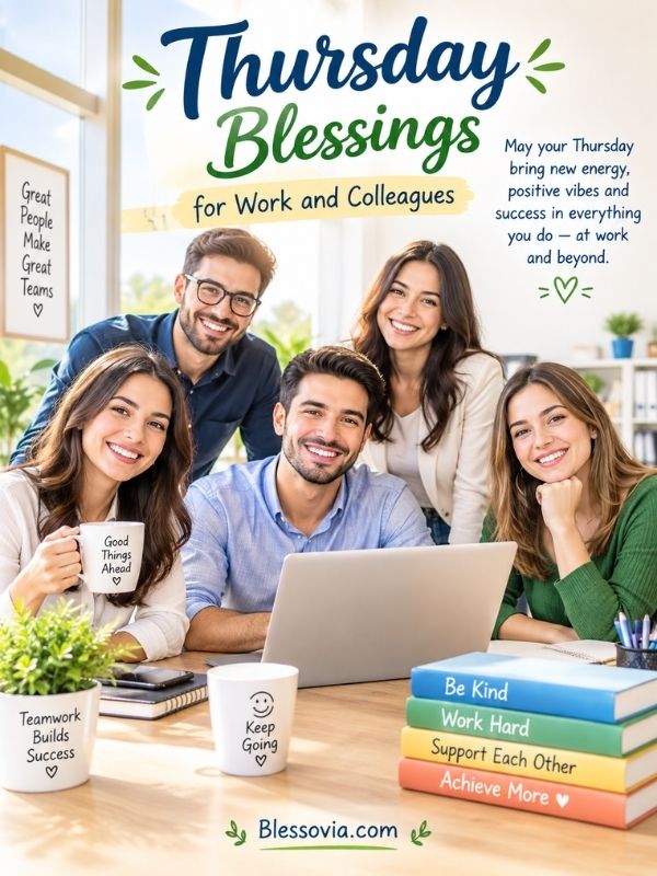 Thursday Blessings for Work and Colleagues