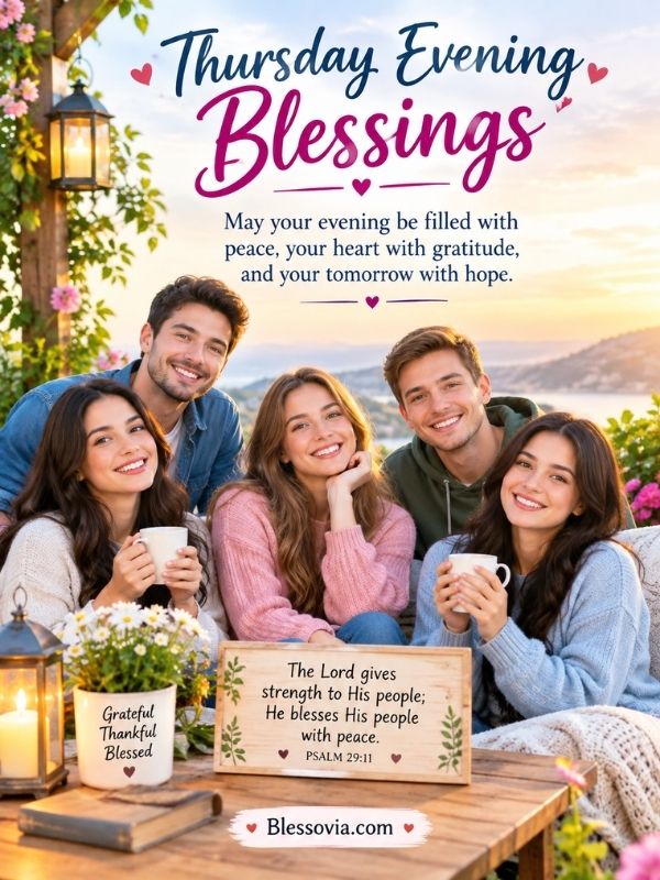 Thursday Evening Blessings
