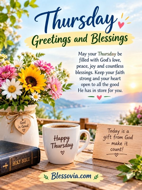 Thursday Greetings and Blessings