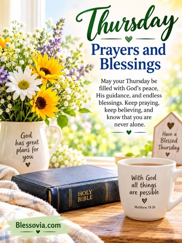 Thursday Prayers and Blessings